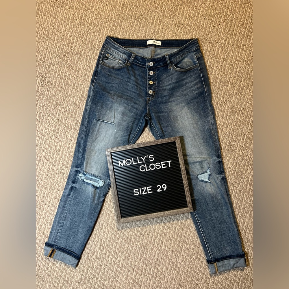 KanCan Highrise Ankle Jeans
